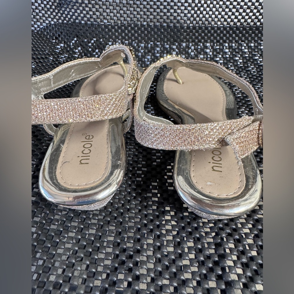 Nicole Women's Glittering Sandals - Silver and gold - Picture 3 of 7